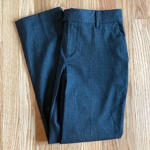 Straight-leg, Ankle-length trousers